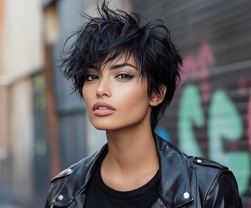 Space Salon Pixie Hair Cut